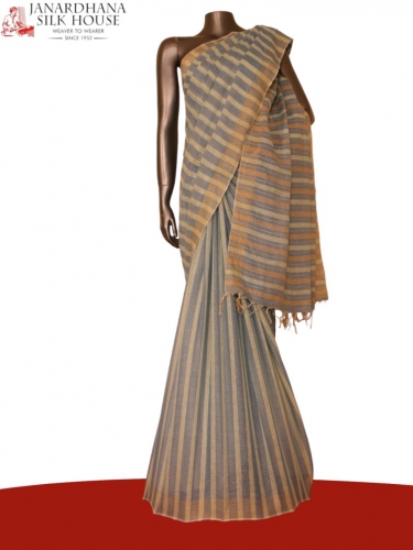 Handloom Pure Tussar Silk Saree